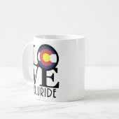 LOVE Telluride 11oz Koffiemok (Voorkant links)