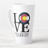 LOVE Telluride Latte Mok (Linkerhoek)