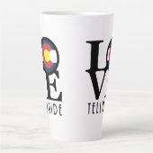 LOVE Telluride Latte Mok (Voorkant)