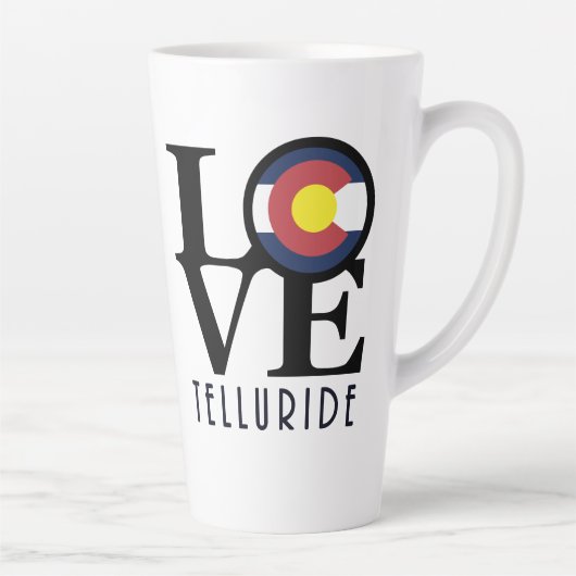 LOVE Telluride Latte Mok (Rechts)