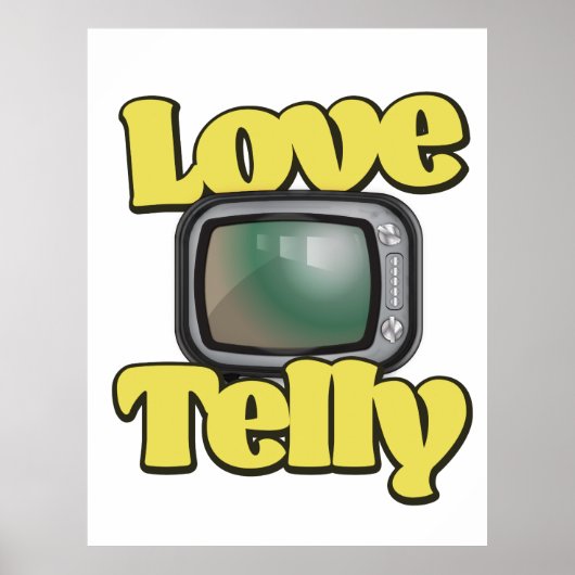 Love Telly Poster (Voorkant)
