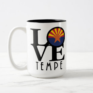 LOVE Tempe Arizona 15oz Tweekleurige Koffiemok