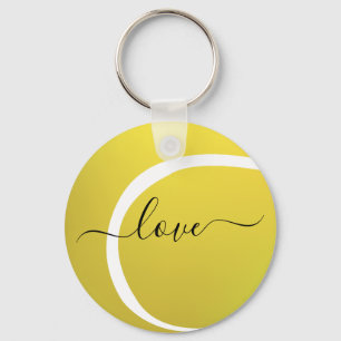 LOVE Tennis ball Sleutelhanger