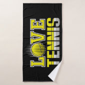 Love Tennis Bath Towel Badhanddoek (Badhanddoek)