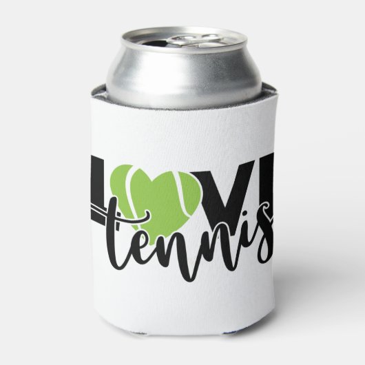 Love Tennis Blikjeskoeler (Blikje Voorkant)