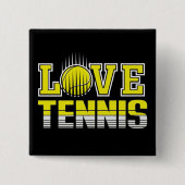 Love Tennis Button (Voorkant)