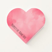 Love Tennis Cupid Notitieboek (Achterkant)