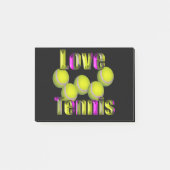 Love Tennis Design Post-it® Notes (Voorkant)