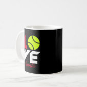 Love tennis koffiemok (Voorkant links)