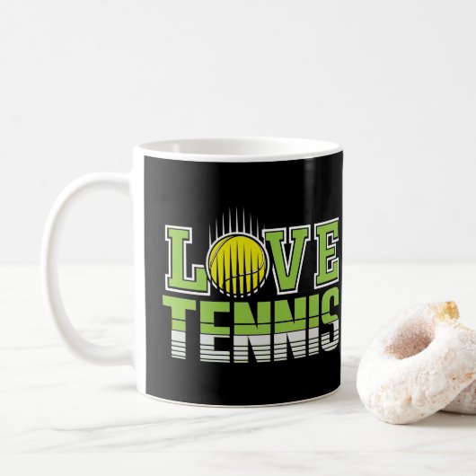 Love Tennis Koffiemok (Met donut)
