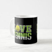 Love Tennis Koffiemok (Voorkant links)