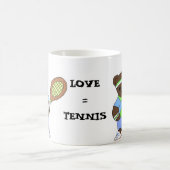 Love = Tennis Koffiemok (Center)
