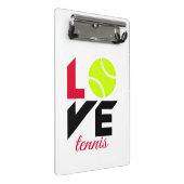 Love tennis mini klembord (Schuin)