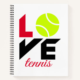 Love tennis notitieboek