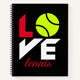 Love tennis notitieboek