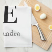 Love Tennis Player Yellow Ball Sporthanddoek Theedoek (Quarter Fold)