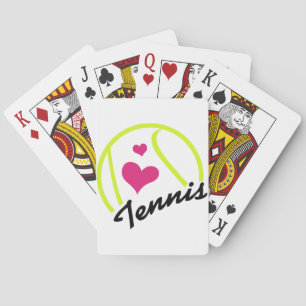 Love Tennis Pokerkaarten