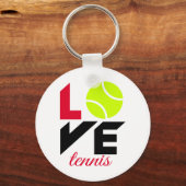 Love tennis sleutelhanger (Voorkant)