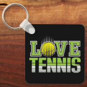 Love Tennis Sleutelhanger (Voorkant)