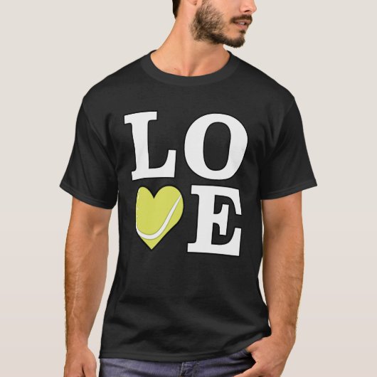 Love Tennis T-shirt (Voorkant)