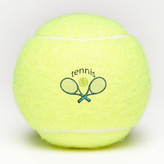 Love tennis tennisballen (Voorkant)