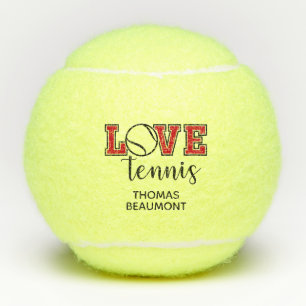 Love Tennis Tennisballen