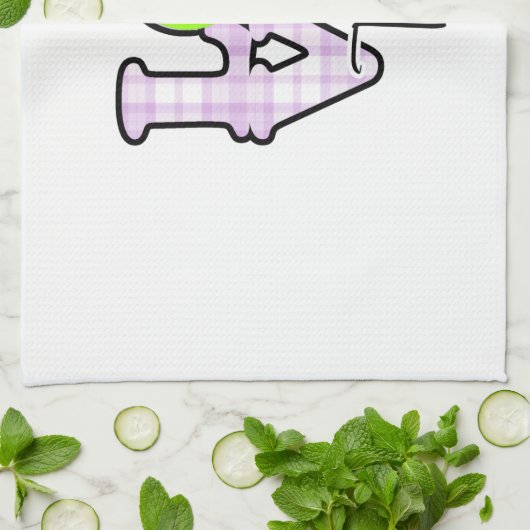 Love Tennis Theedoek (Gevouwen)