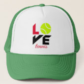 Love tennis trucker pet (Voorkant)