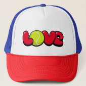 Love Tennis Trucker Pet (Voorkant)