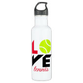 Love tennis waterfles (Voorkant)