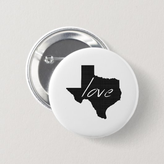 Love Texas Ronde Button 5,7 Cm (Voorkant /achterkant)
