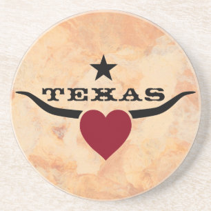 Love Texas Zandsteen Onderzetter
