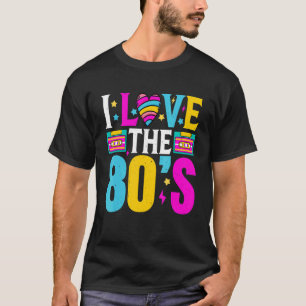 Love The 80s Classic Costume Born In 1980 T-shirt