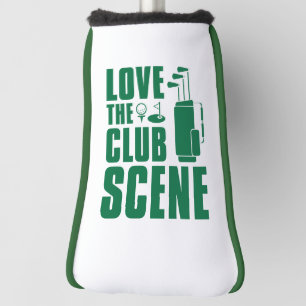 Love the Club Scene Golfheadcover