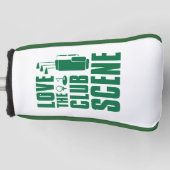 Love the Club Scene Golfheadcover (Voorkant)