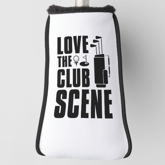 Love the Club Scene Golfheadcover (Draai 90)