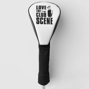 Love the Club Scene Golfheadcover