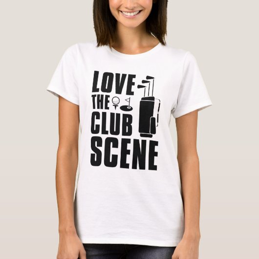 Love the Club Scene T-shirt (Voorkant)