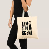 Love the Club Scene Tote Bag (Voorkant (product))
