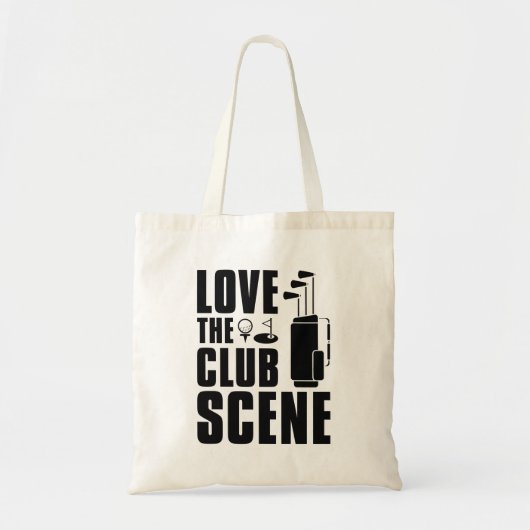 Love the Club Scene Tote Bag (Voorkant)