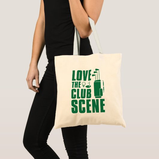 Love the Club Scene Tote Bag (Voorkant (product))