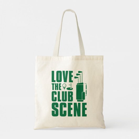 Love the Club Scene Tote Bag (Achterkant)