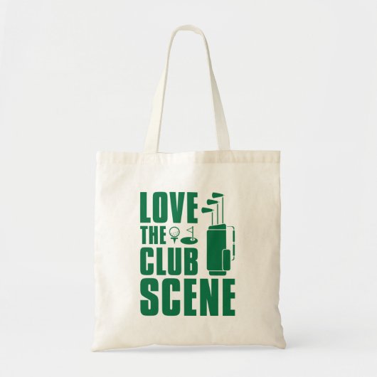 Love the Club Scene Tote Bag (Voorkant)