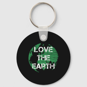 Love the Earth Day beroemd gemaakt door Earth Day Sleutelhanger