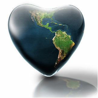 Love the Earth Photo Sculpture Staand Fotobeeldje