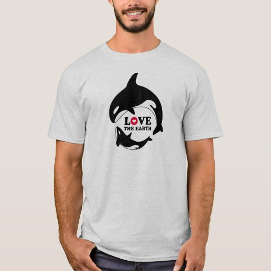 LOVE THE EARTH T-SHIRT (Voorkant)