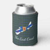 Love The East Coast Heart N.S.tartan koelbox Blikjeskoeler (Blikje Voorkant)