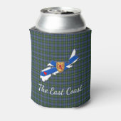 Love The East Coast Heart N.S.tartan koelbox Blikjeskoeler (Blikje Achterkant)