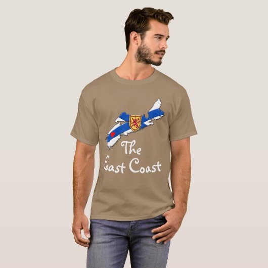 Love the East Coast Heart Nova Scotia shirt (Voorkant volledig)