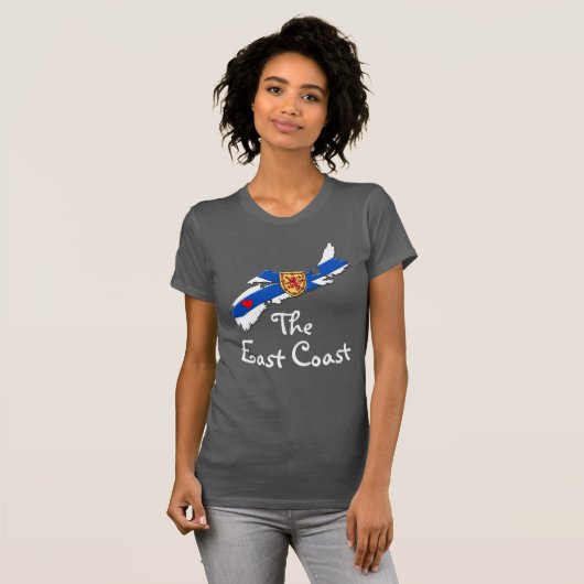 Love the East Coast Heart Nova Scotia shirt (Voorkant volledig)